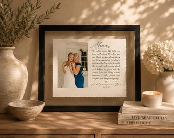 Mother of the Bride Gift from the Bride, Mom Definition Photo Framed from Daughter or Son, Mother of the Bride Photo Frame Gift for Mom