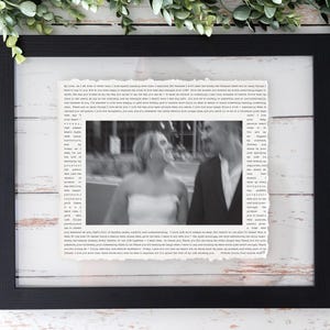 Wedding Song Lyric Print, Our First Dance Vinyl Record Art, Anniversary Gift for Couples, Personalized Vow Keepsake .