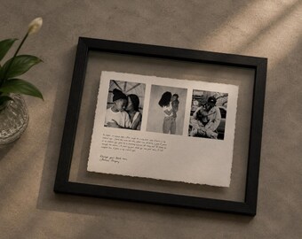 Mother of the groom Gift- Framed picture of groom and mom, Personalized Frame for mom, mother-son Dance, Song Lyrics custom, groom-mom Dance