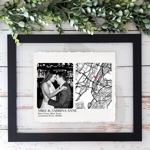 CUSTOM VALENTINES GIFT Where We Met Map, Where it all began Engagement Gift for Couple, Map Print, Custom Map Engagement Print
