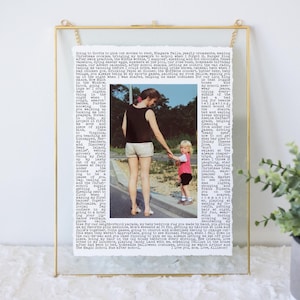 CUSTOM Mother of the Bride Gift from Bride, Wedding Gift Mom, Mother of the Bride Photo Frame, Mother of the Bride Gift Poem, Gift for Mom