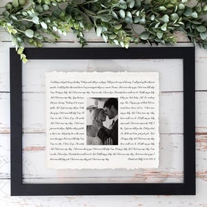 Custom Lyrics Print, Personalized Music Poster, Song Lyrics Wall Art, Customizable Music Gift, Music Lover Gift, Wedding Song Lyric Art