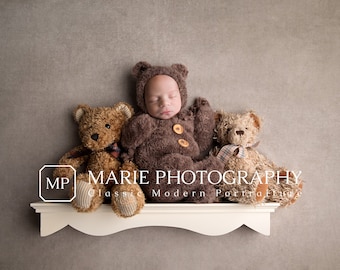 Instant Download newborn teddy bear with outfit! Digital file instant download!