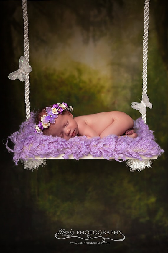 Instant Download! Newborn prop swing digital backdrop! Very easy to use! Looks very realistic!