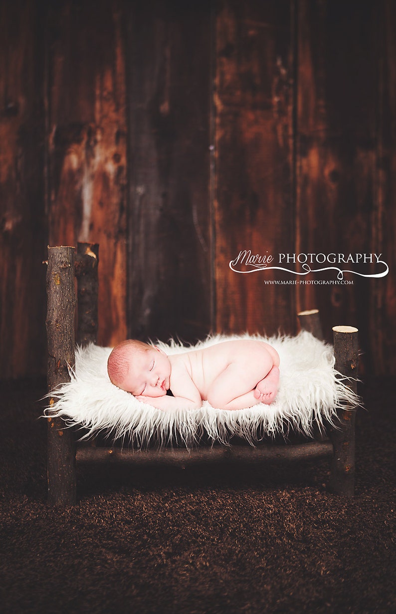 Instant Download Newborn Prop Bed Digital Backdrop Very Easy Etsy