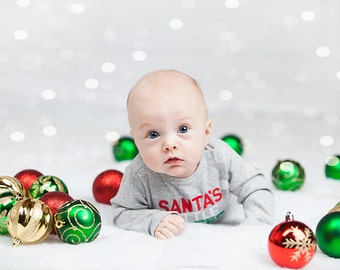 Descarga inmediata! Navidad luces bokeh superpuesto!