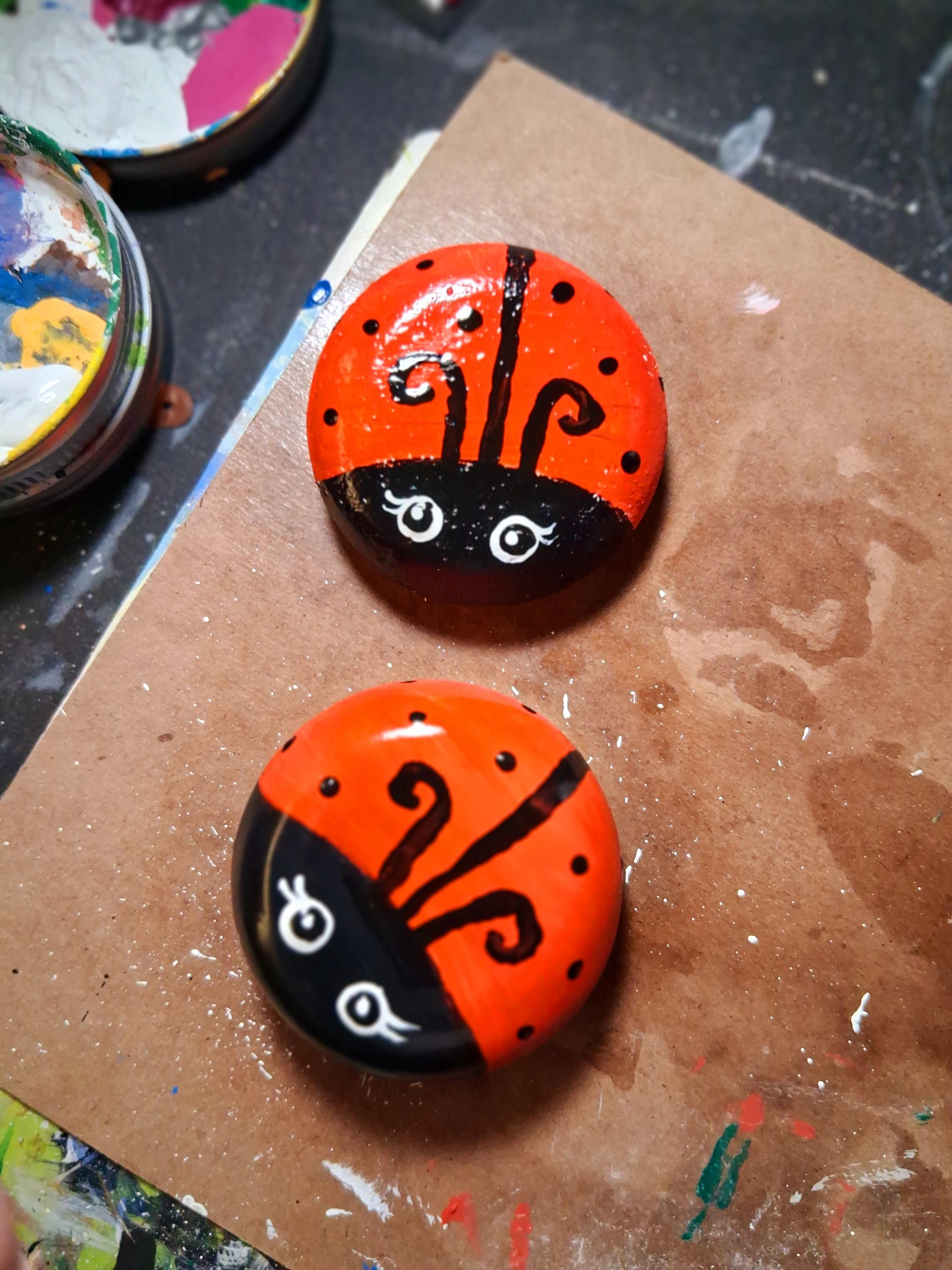 てんとう虫6匹セット - Etsy 日本