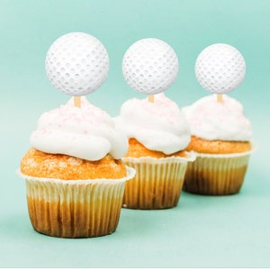 Golf cupcake toppers printable golf toppers birthday toppers golf ball cupcake toppers ball topper golf birthday stickers golf party 223