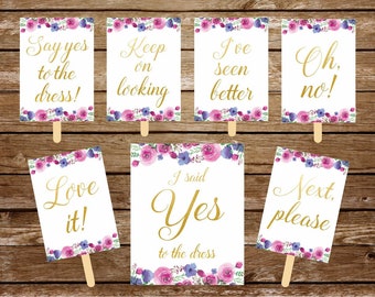 Yes to the Dress Bridal Shower Game, Wedding Dress Shopping Party Game,  Printable Say Yes to the Dress Activity, Fun Bride Game Idea - Etsy
