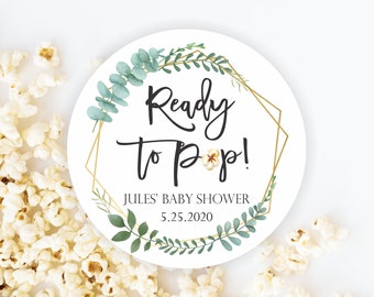 Ready to pop stickers ready to pop tags printable popcorn favor tags getting thanks for popping by baby shower tags popcorn labels 323