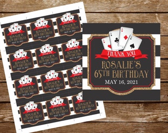 Casino favor tags poker favor tags printable casino party las vegas party favor tags square favor tags printable casino tags poker night 200