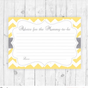 Advice For Mommy To Be Printable