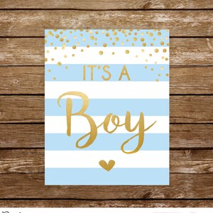 its a boy sign