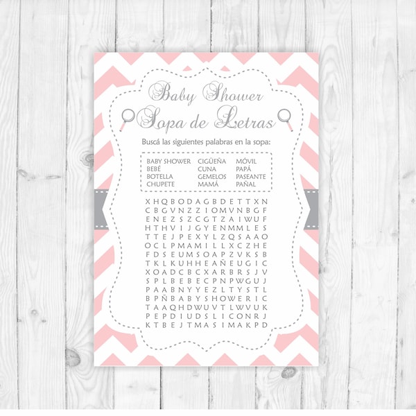 Baby Trivia Game In Spanish Etsy baby-trivia-game-in-spanish-etsy
