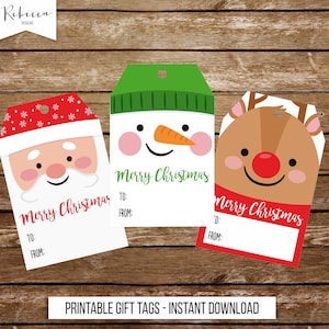 Etiquetas de Natal Etiquetas para presentes de Natal para impressão Etiquetas para lembrancinhas de Natal Etiquetas para Papai Noel Etiquetas para boneco de neve Etiquetas para renas Etiquetas para feriados para impressão 135