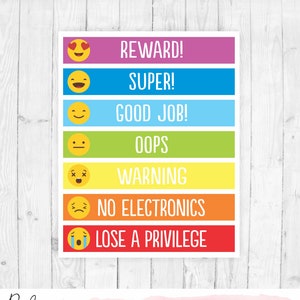 Reward chart printable behavior chart kids behaviour chart school printable behavior sign rewards sign chores chart children chart for kids