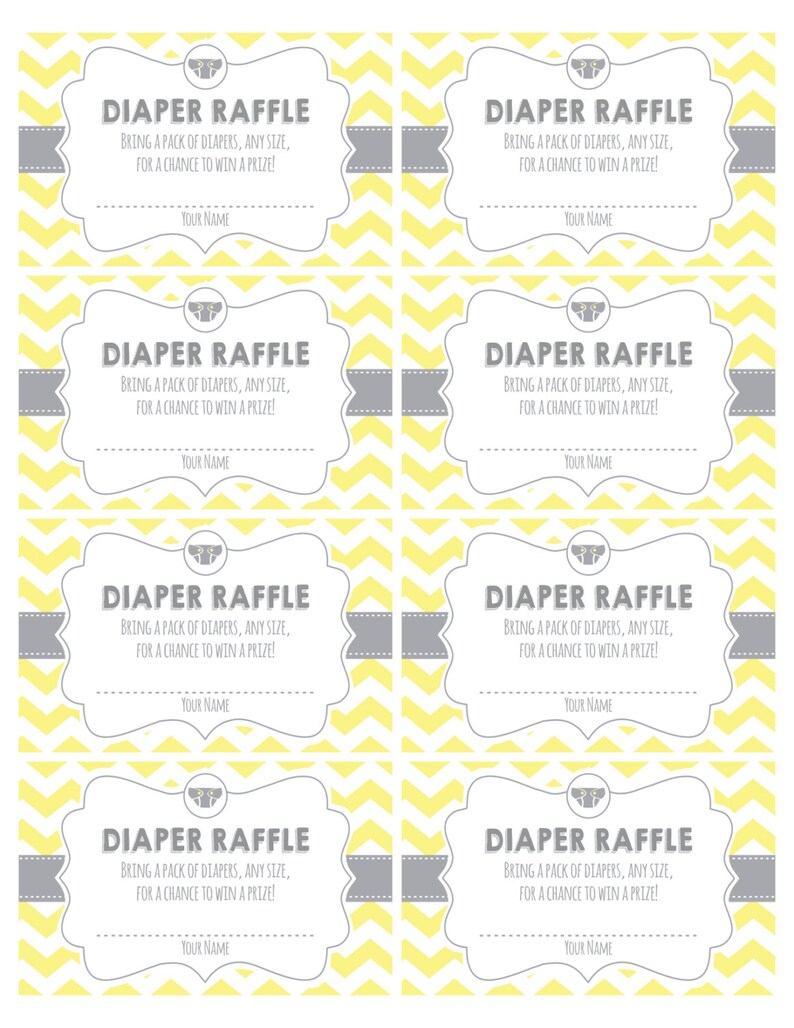 Diaper Raffle Gray And Yellow Baby Shower Card Printable Grey Diaper diaper-raffle-gray-and-yellow-baby-shower-card-printable-grey-diaper