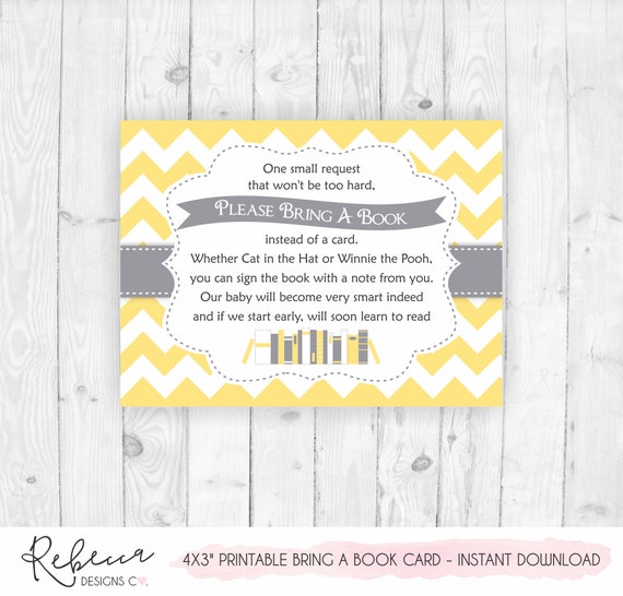 note for baby shower book