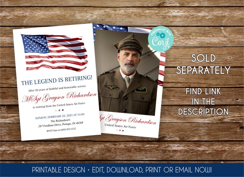 Going away military invitation deployment party army going away party invitation boot camp invitation army graduation basic training 328 image 6