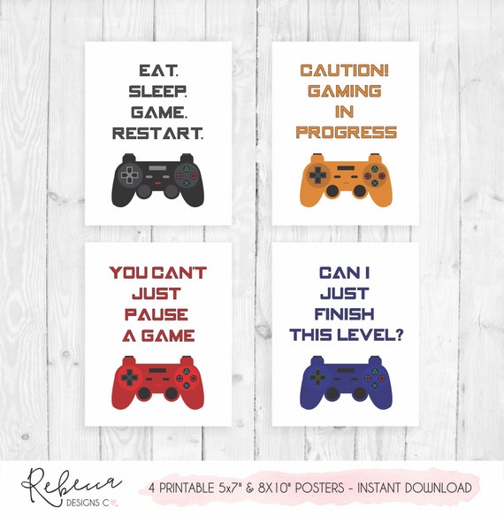 Gaming Posters & Wall Art Prints