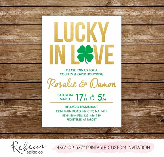 St Patricks couples shower invitation st patricks invitation engagement party invitation st patricks day invite irish couples shower 235 Il_570xn