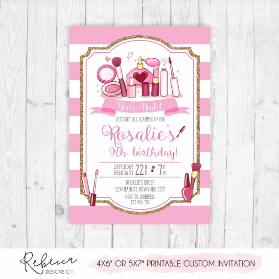 prendre soin de relooking soirée pyjama X 8 cartes Filles Fête D'Anniversaire Invitations Spa parti prendre soin de relooking soirée pyjama X 8 cartes Filles Fête D'Anniversaire Invitations Spa parti