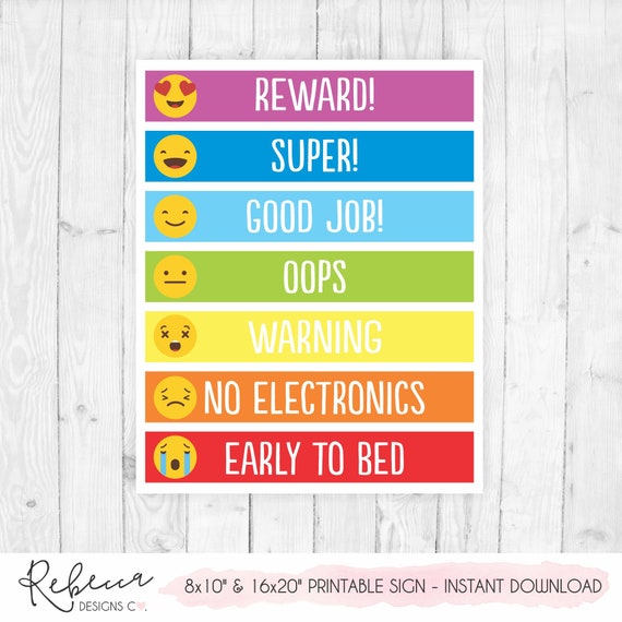 Rewards Chart For Kids