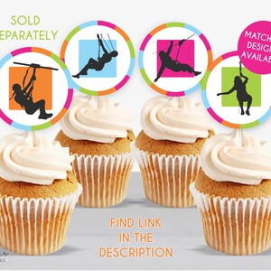 Zipline Invitation Girl Zipline Birthday Invitation Zip Line Party Invitation Girl Zip Line Birthday Ziplining Girl Adventure Birthday 303 image 3