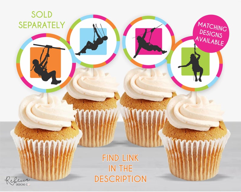 Zipline Invitation Girl Zipline Birthday Invitation Zip Line Party Invitation Girl Zip Line Birthday Ziplining Girl Adventure Birthday 303 image 3