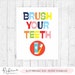 Kids Bathroom Decor Poster Printable Bathroom Rules Bathroom - Etsy