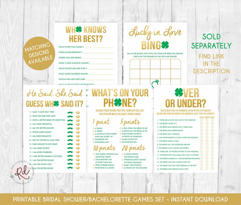 St Patricks bachelorette party invitation lucky in love bachelorette editable irish bachelorette mobile invitation st patricks invite 235 image 6