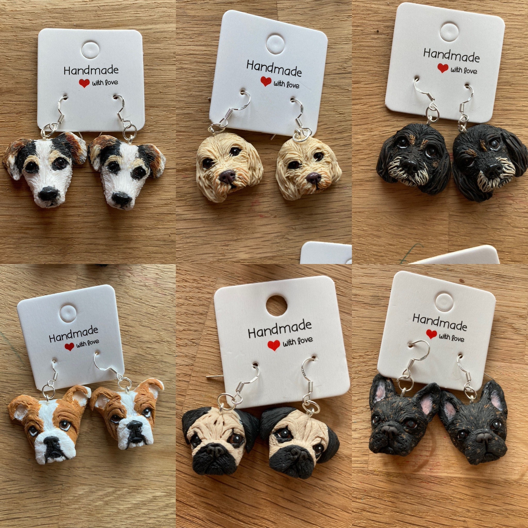 Dog Earrings Etsy Australia