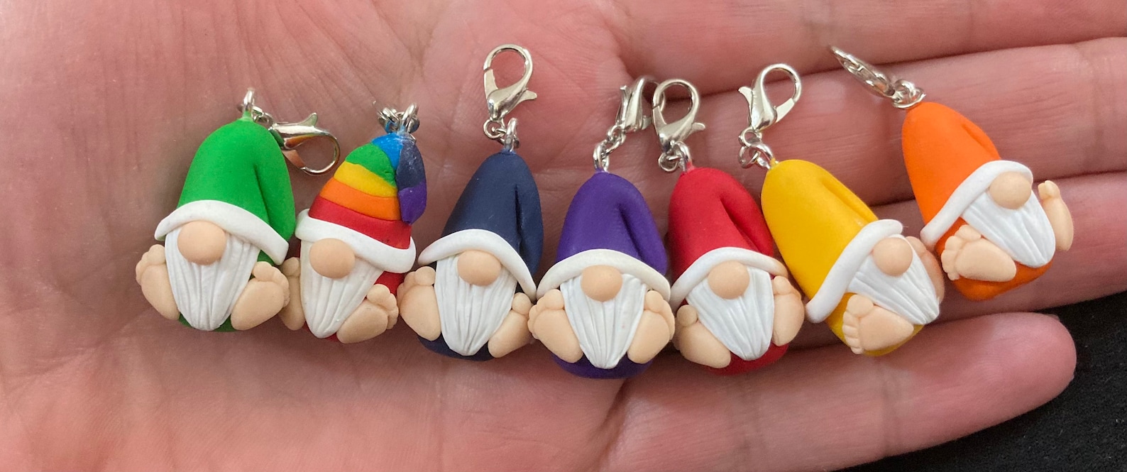 Gonk Gnome charms individual charms with lobster clasps Etsy