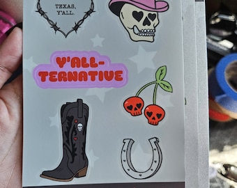 Y'allternative Sticker Sheet