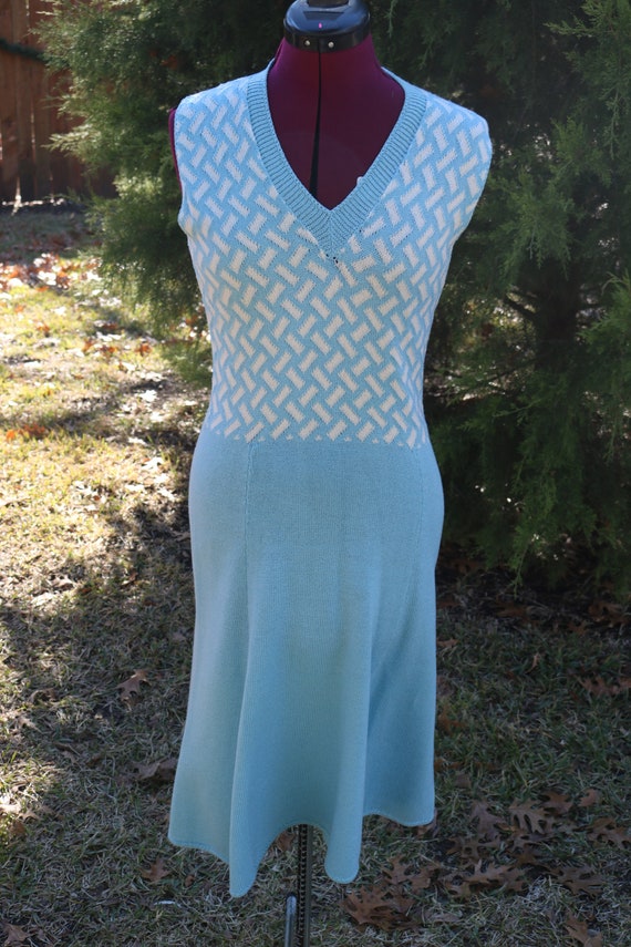 1970s knit dress - image 1