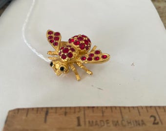 Joan Rivers signed Bumble Bee brooch