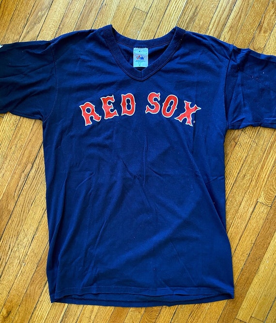 FleecenStuff Red Sox Jersey Vintage, 80s Red Sox, Boston Red Sox, Baseball Jersey, MLB, Red Sox Shirt, Red Sox Giveaway, Number 18, Size L, 80s Shirt