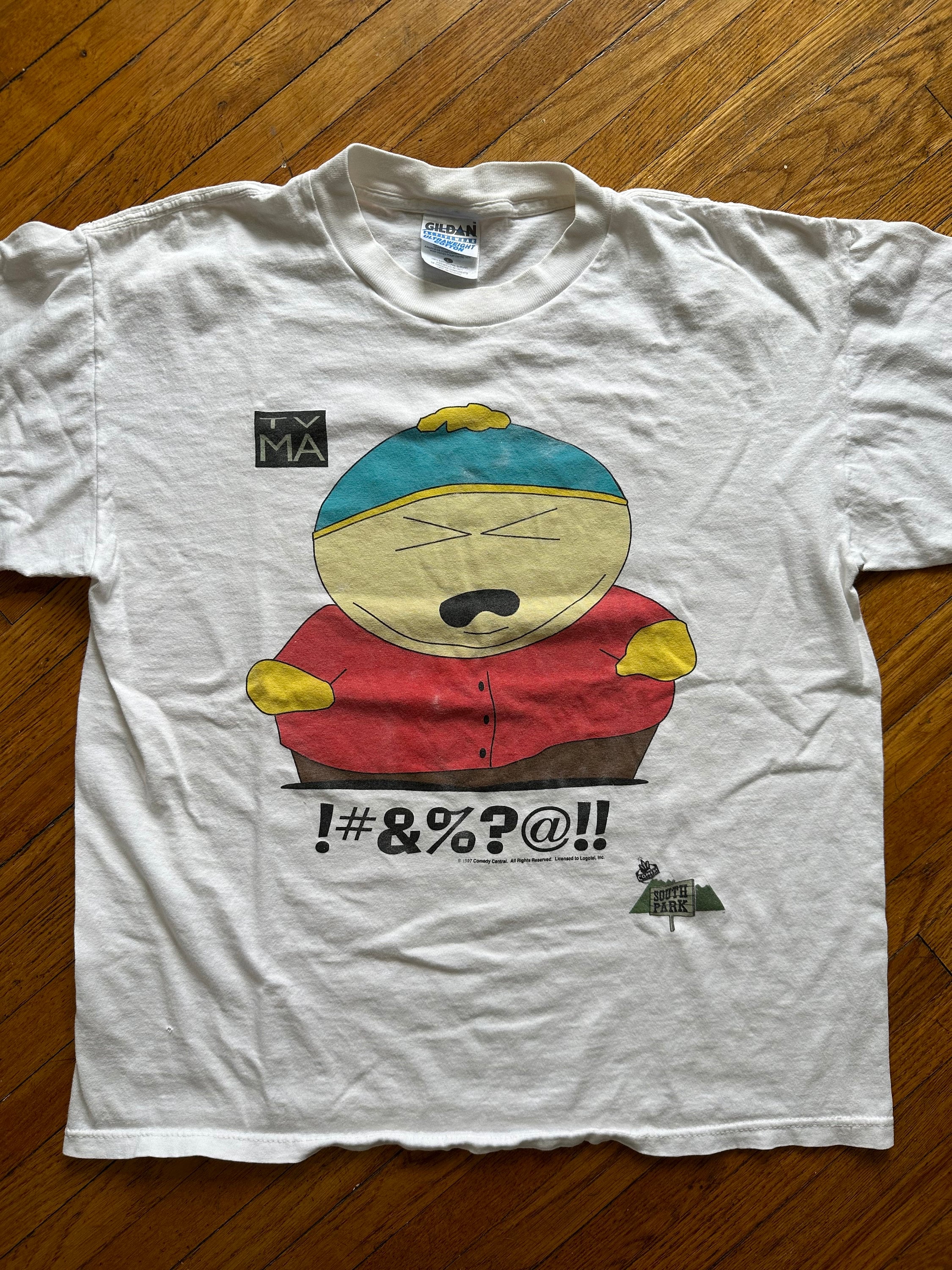 South Park Cartman Vintage T-shirt 90s - Etsy