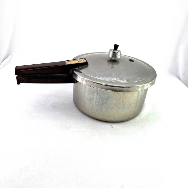 PRESTO Stainless Steel Pressure Cooker C401B 1970s USA Vintage Etsy