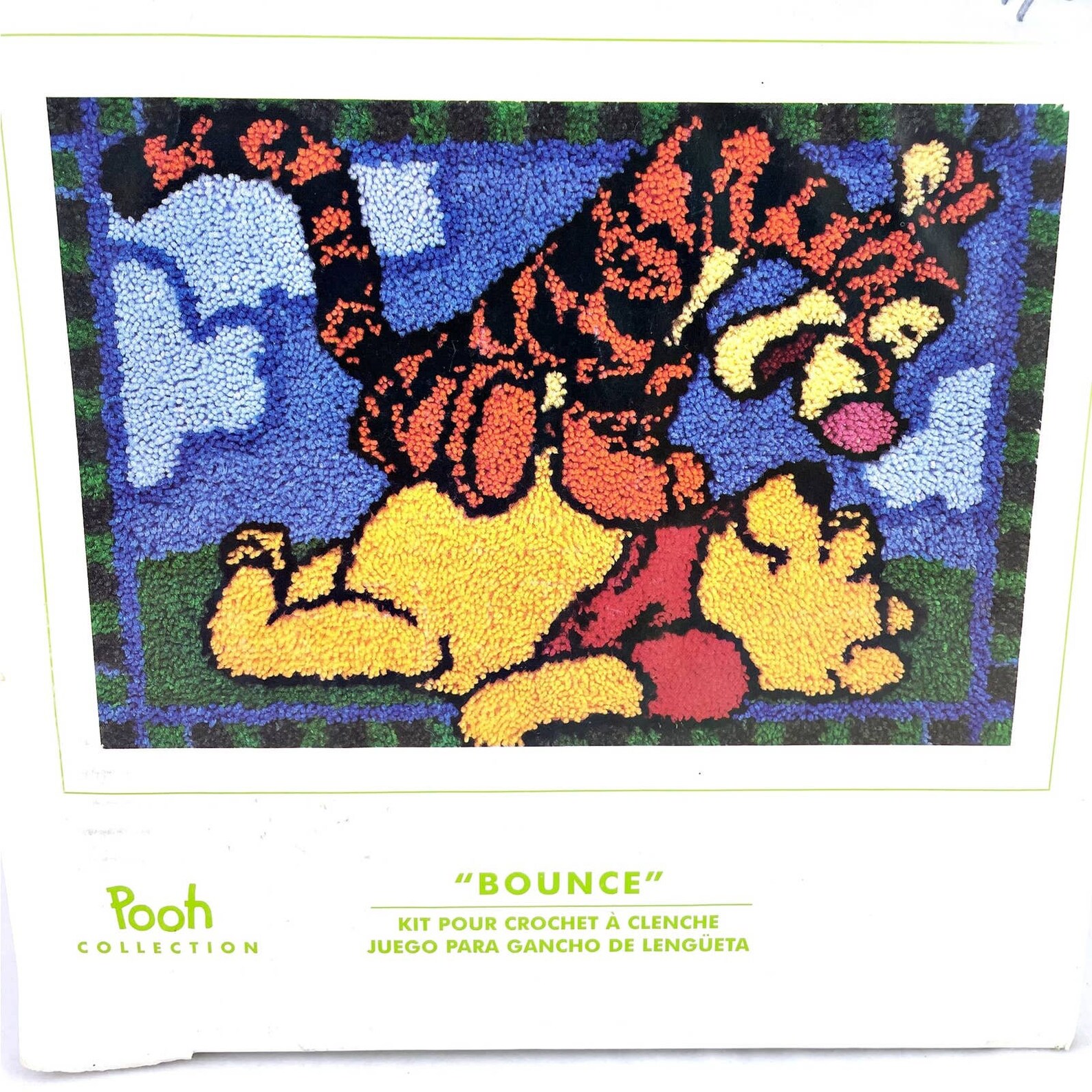 VTG Disney Home Winnie the Pooh Latch Hook Kit by Caron Etsy