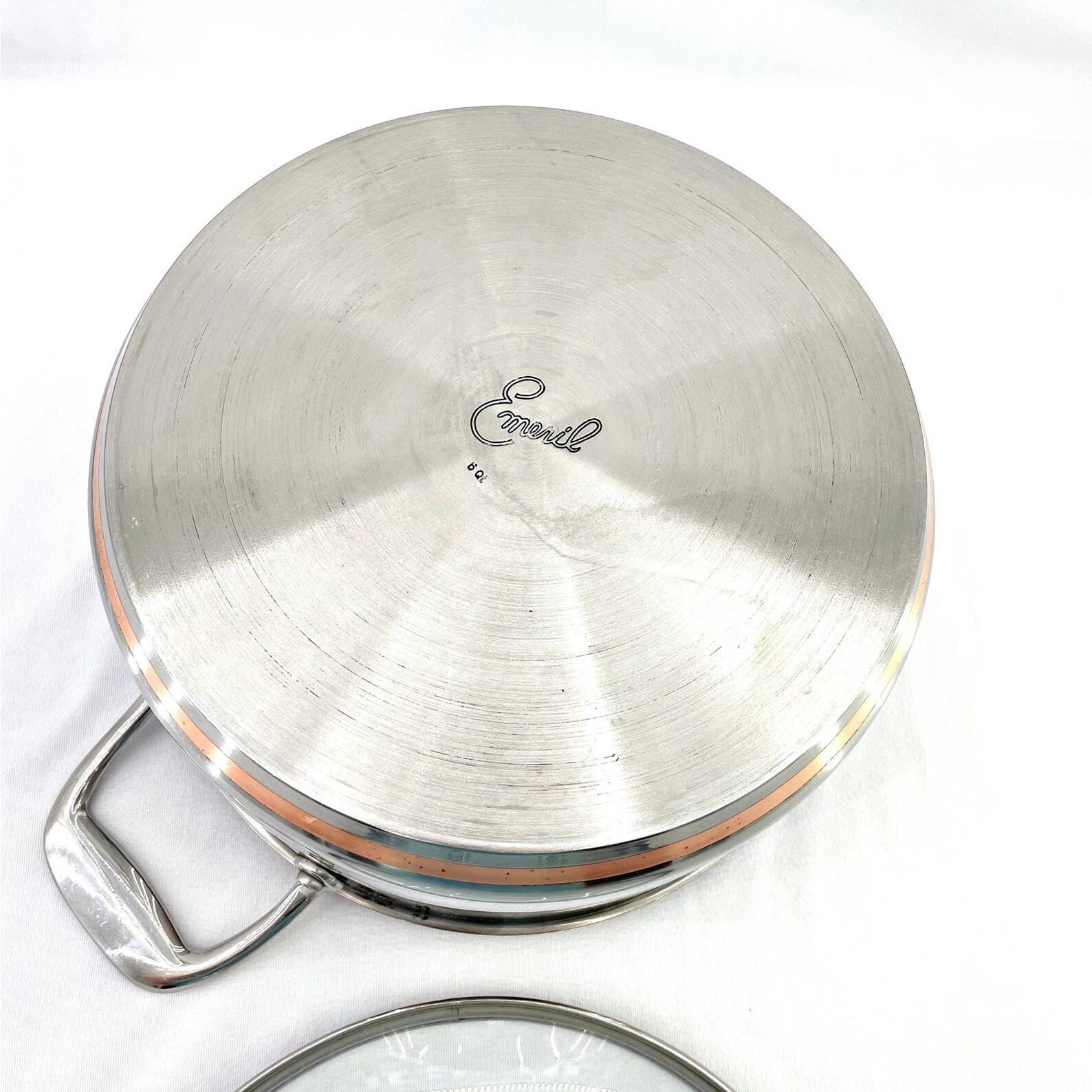 Emeril by All Clad 6 Quart Stock Pot Dutch Oven w Lid Copper Etsy