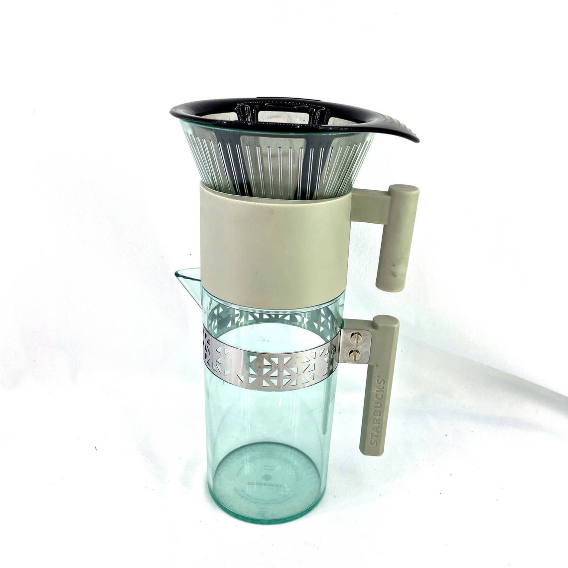 Starbucks Cold Iced Coffee Brew Pour Over Carafe & Filter Set Etsy