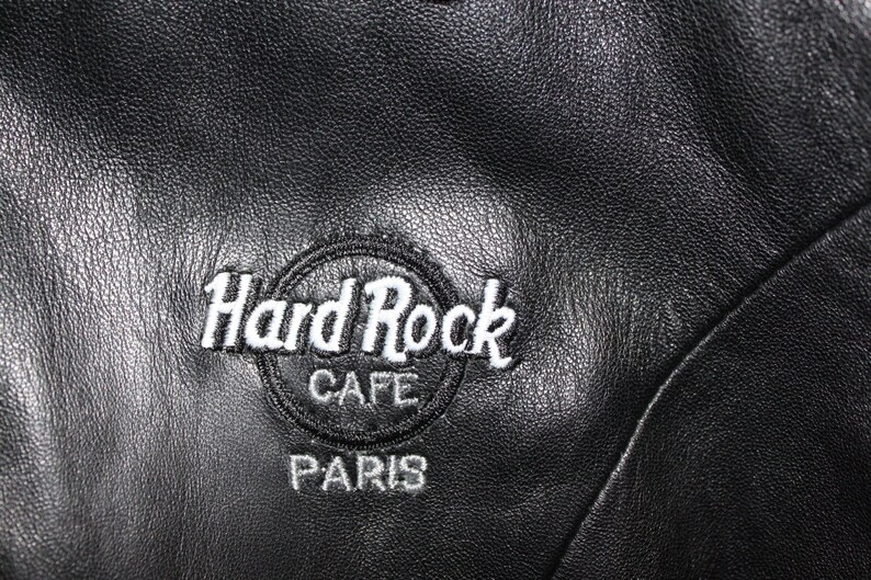 Hard Rock Paris Ery Smooth Leather Jacket 80 S Image 0