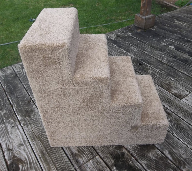 pet stairs for dogs or cats. 24 tall wooden dog steps