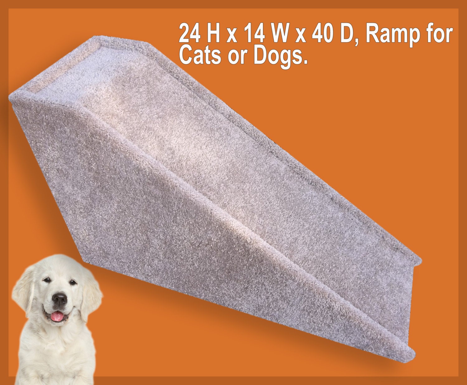 Dog Ramp Built to last 24 tall x 14 wide x Etsy