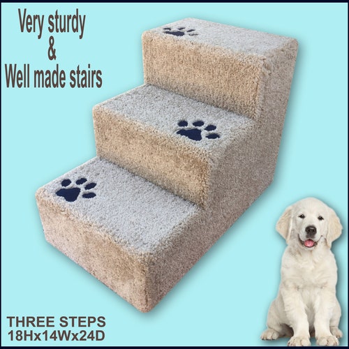 Pet Steps 20H X 16W X 30D 3 Steps for Dogs or Cats. Etsy
