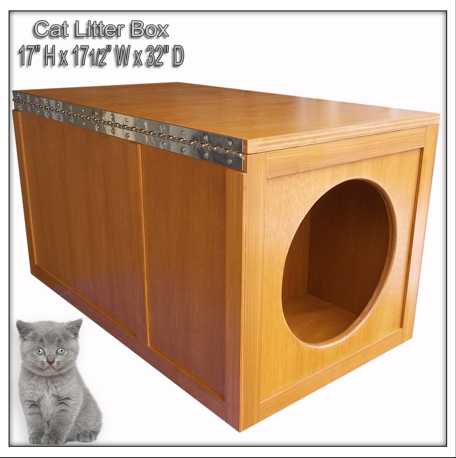 Cat Litter Box Etsy