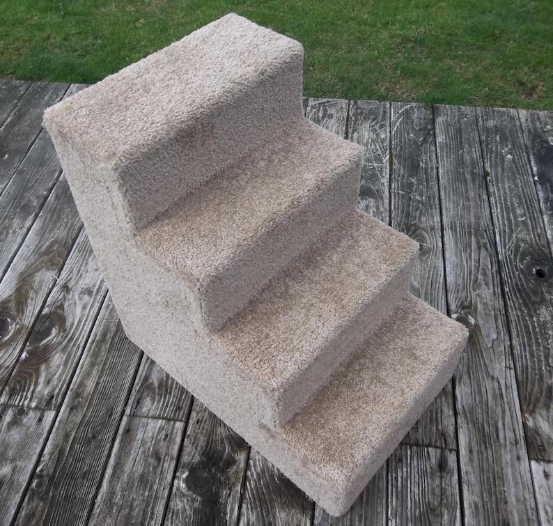 pet stairs for dogs or cats. 24 tall wooden dog steps
