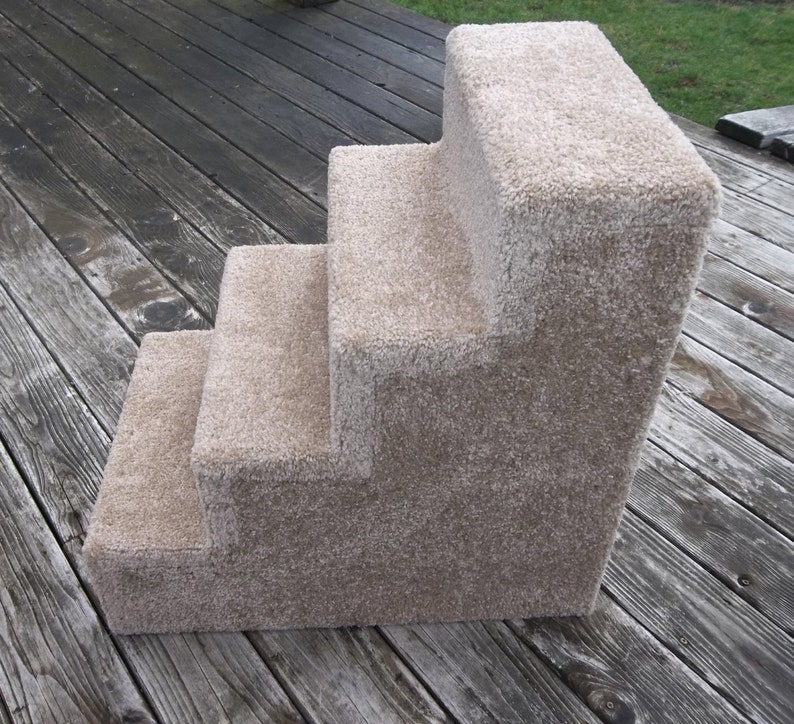 pet stairs for dogs or cats. 24 tall wooden dog steps