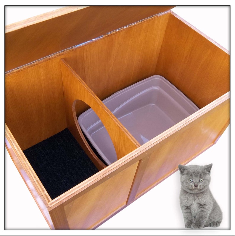 Cat Litter Box Etsy